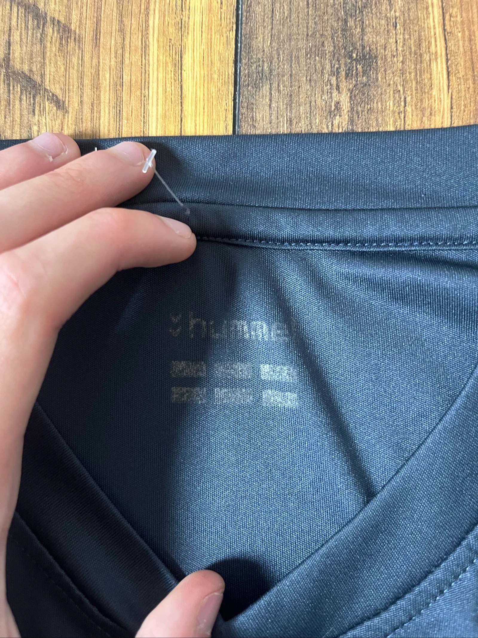 Grijze antraciet Vildbjerg Cup voetbalshirt van technisch weefsel - Hummel - maat S/M - goede staat – photo 2